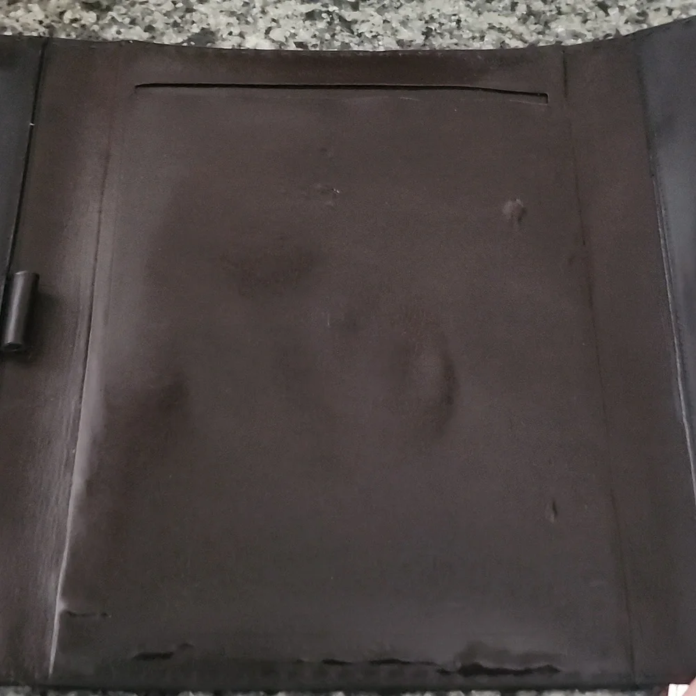Bally Made In Italy Mens Brown Leather Executive Portfolio Briefcase Vintage